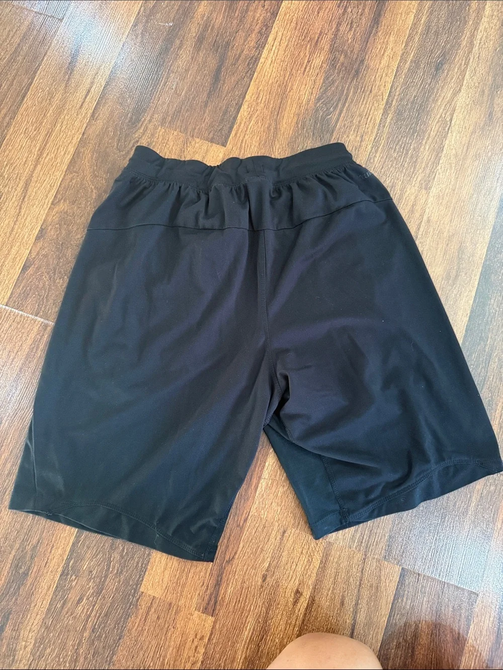 adidas Men’s Black Athletic Training Shorts with Logo